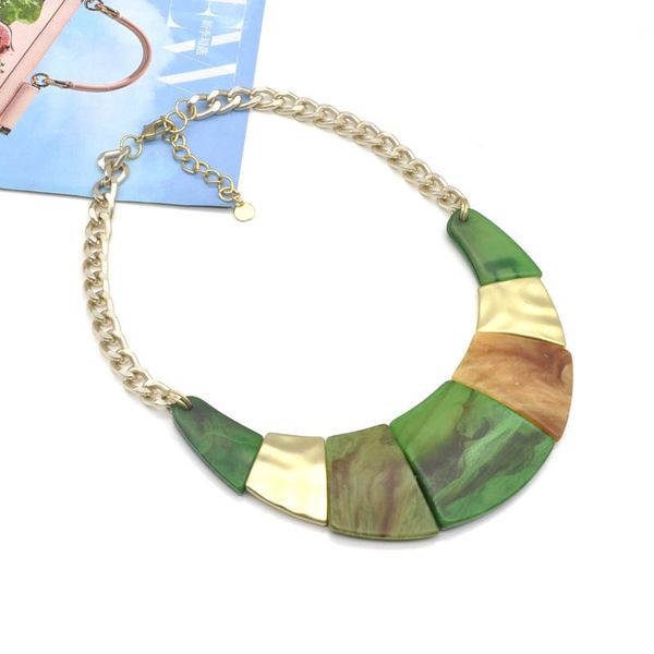 chokers 2021 winter fall stainless steel chunky collar jewelry for women acrylic moon statement choker necklace, Golden;silver
chokers 2021 winter fall stainless steel chunky collar jewelry for women acrylic moon statement choker necklace, Golden;silver