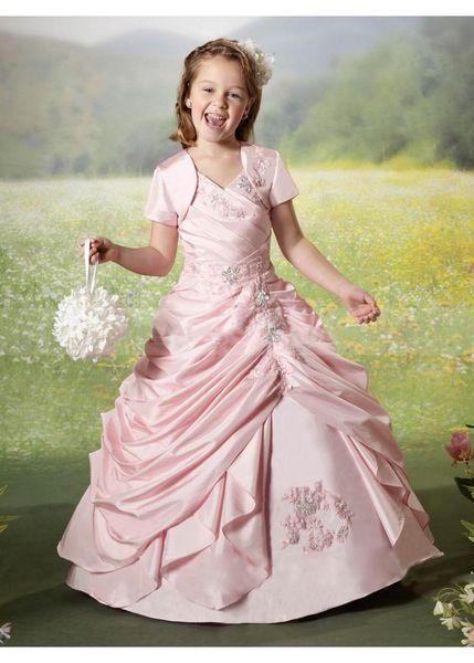 girl's dresses luxury princess flower girl dress beaded lace satin children birthday party gown kid costumes longo, Red;yellow
girl's dresses luxury princess flower girl dress beaded lace satin children birthday party gown kid costumes longo, Red;yellow