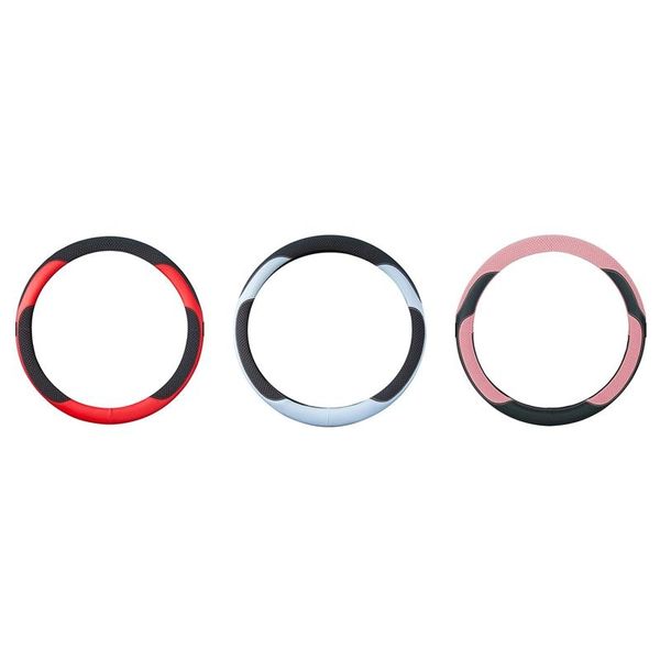 steering wheel covers 38cm universal car cover pu ice silk stitching anti-slip breathable sleeve auto upholstery
steering wheel covers 38cm universal car cover pu ice silk stitching anti-slip breathable sleeve auto upholstery