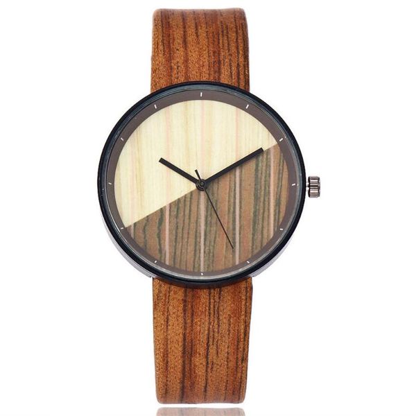 wristwatches vansvar women wood texture watch imitation wooden vintage leather quartz sale, Slivery;brown
wristwatches vansvar women wood texture watch imitation wooden vintage leather quartz sale, Slivery;brown