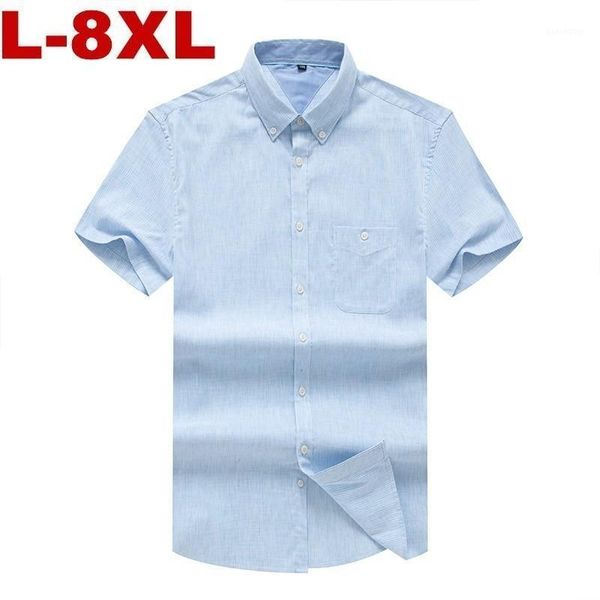 men's casual shirts 8xl 7xl 6xl plus size oxford shirt men summer striped slim fit leisure short sleeve chemise homme1, White;black
men's casual shirts 8xl 7xl 6xl plus size oxford shirt men summer striped slim fit leisure short sleeve chemise homme1, White;black
