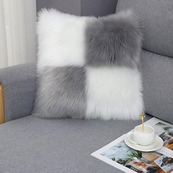 cushion/decorative pillow soft long plush cushion cover colorful plaid case for home sofa car seat bedroom pillowcase textiles supplies
cushion/decorative pillow soft long plush cushion cover colorful plaid case for home sofa car seat bedroom pillowcase textiles supplies