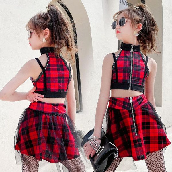 clothing sets 2 piece set baby girls outfits dance jazz catwalk plaids vest + skirt zipper mesh crop toddler kids clothes to 10 yrs, White
clothing sets 2 piece set baby girls outfits dance jazz catwalk plaids vest + skirt zipper mesh crop toddler kids clothes to 10 yrs, White