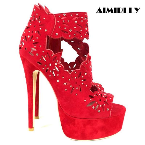 sandals summer spring women shoes open toe high heels platform ladies flower cut-out pattern red wedding party footwear, Black
sandals summer spring women shoes open toe high heels platform ladies flower cut-out pattern red wedding party footwear, Black