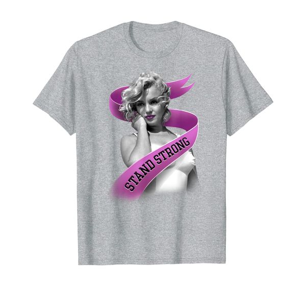 marilyn monroe stand strong t-shirt, White;black 
marilyn monroe stand strong t-shirt, White;black