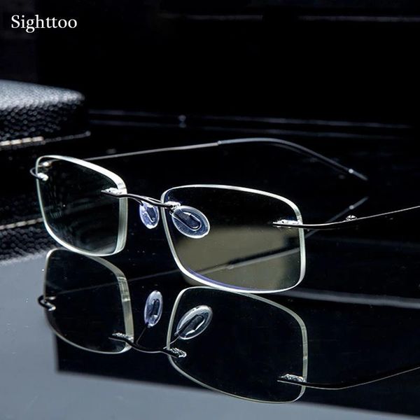 sunglasses sighttoo titanium alloy flexible square metal presbyopic eyeglasses for women memory magnetic frameless reading glasses men +3.5, White;black
sunglasses sighttoo titanium alloy flexible square metal presbyopic eyeglasses for women memory magnetic frameless reading glasses men +3.5, White;black