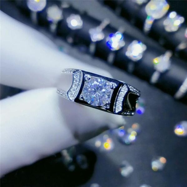 cluster rings geoki 925 sterling silver 1 ct perfect cut excellent d color moissanite ring men passed diamond test square male jewelry, Golden;silver
cluster rings geoki 925 sterling silver 1 ct perfect cut excellent d color moissanite ring men passed diamond test square male jewelry, Golden;silver