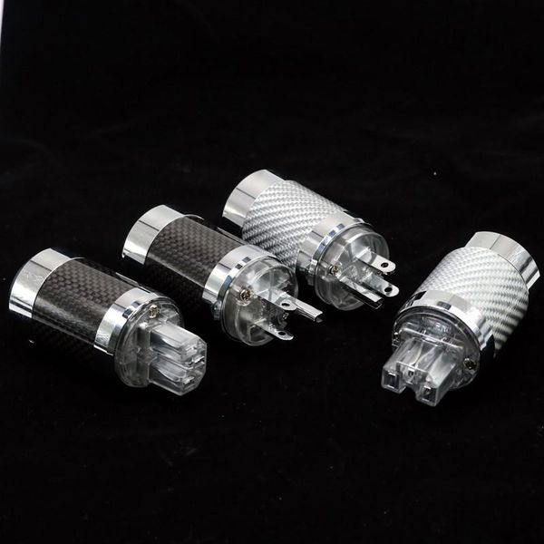 smart power plugs hi-end us version carbon fiber tellurium copper rhodium plated diy electrical 3pin ac cord plug connector 
smart power plugs hi-end us version carbon fiber tellurium copper rhodium plated diy electrical 3pin ac cord plug connector