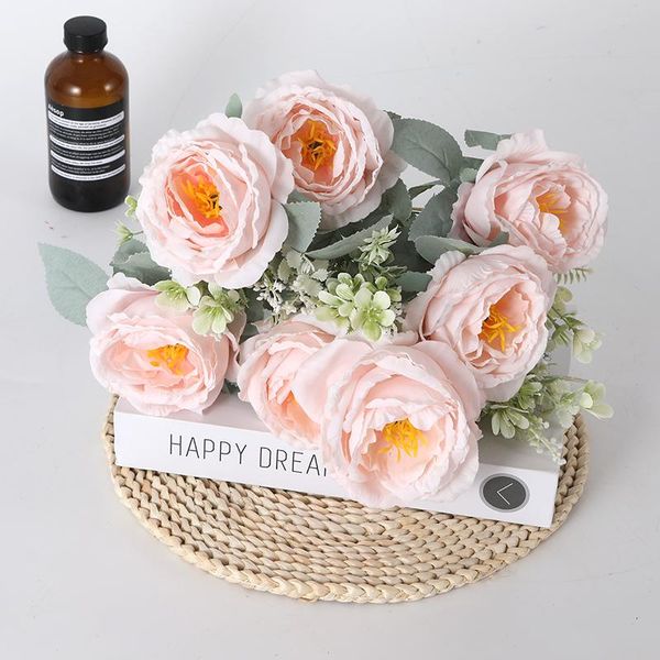 decorative flowers & wreaths artificial 7 head fake plant flower silk bud heart rose bouquet wedding valentines day gift dining table home b
decorative flowers & wreaths artificial 7 head fake plant flower silk bud heart rose bouquet wedding valentines day gift dining table home b