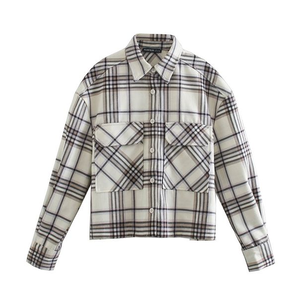 vintage stylish loose beige plaid jacket coat women fashion lapel collar long sleeve chic 210531, Black;brown
vintage stylish loose beige plaid jacket coat women fashion lapel collar long sleeve chic 210531, Black;brown