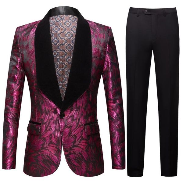 men's suits & blazers mens fashion big shawl lapel 3 pieces set red wedding groom quality jacquard banquet tuxedo, White;black
men's suits & blazers mens fashion big shawl lapel 3 pieces set red wedding groom quality jacquard banquet tuxedo, White;black