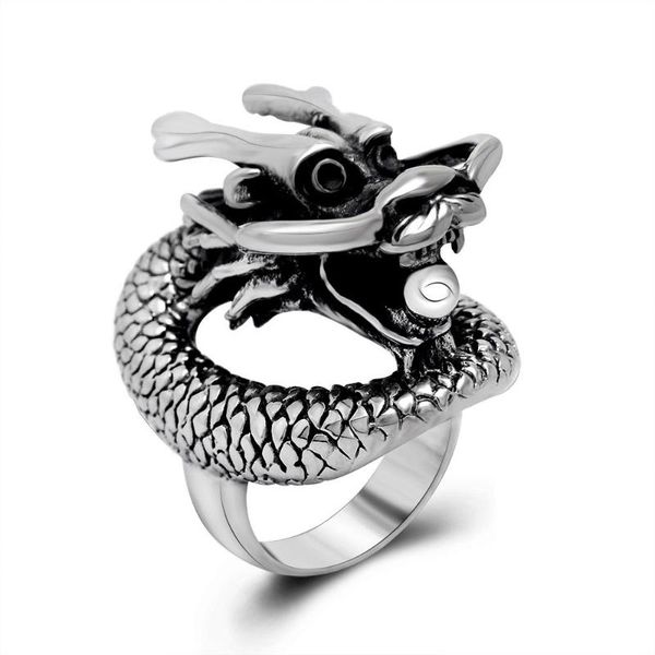 wedding rings fashion stainless steel animal the dragon ring couples men and women trendy simple punk jewelry gift s064, Slivery;golden
wedding rings fashion stainless steel animal the dragon ring couples men and women trendy simple punk jewelry gift s064, Slivery;golden