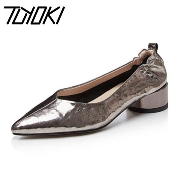 dress shoes tuyoki real leather women pumps club casual spring office ladies party chunky heels footwear size 34-39, Black
dress shoes tuyoki real leather women pumps club casual spring office ladies party chunky heels footwear size 34-39, Black