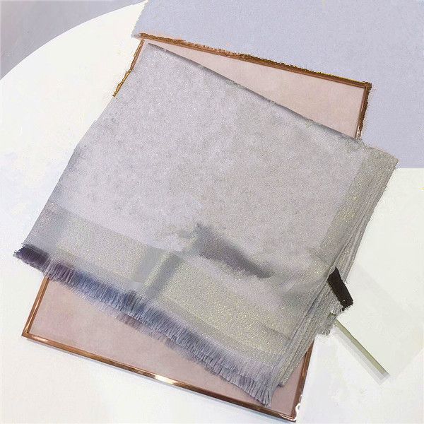 fashion women four seasons autumn winter thin long silk wool scarfs 180*70cm scarf shawl classic gold thread letter scarf optional gift box, Blue;gray
fashion women four seasons autumn winter thin long silk wool scarfs 180*70cm scarf shawl classic gold thread letter scarf optional gift box, Blue;gray