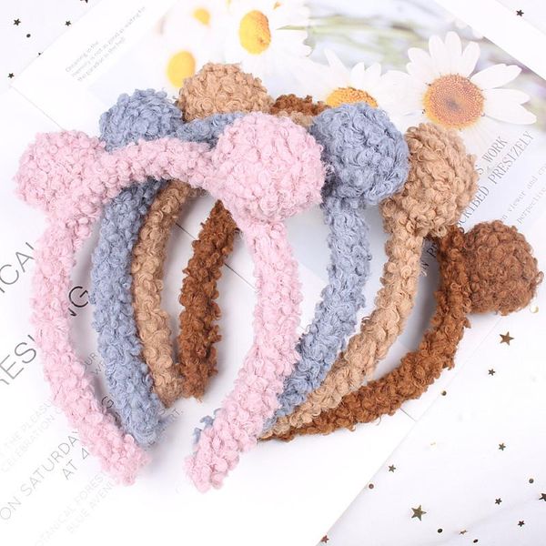 hair accessories korean version of the bear headband simple and cute lamb wash face pressure, Slivery;white
hair accessories korean version of the bear headband simple and cute lamb wash face pressure, Slivery;white