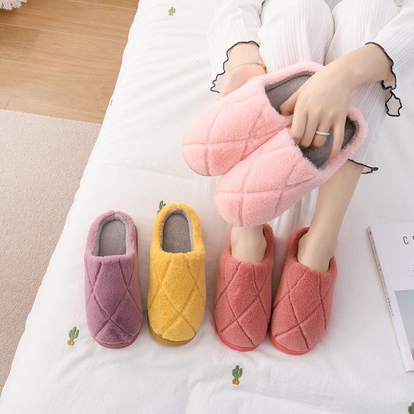 slippers 2021 winter men's and women's home round head soft bottom non-slip warmth wear-resistant couple plush cotton, Black
slippers 2021 winter men's and women's home round head soft bottom non-slip warmth wear-resistant couple plush cotton, Black