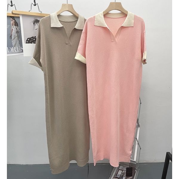 mill shake ~ temperament loose short sleeve t-shirt skirt lapel polo dress long summer female anna home, Black;gray
mill shake ~ temperament loose short sleeve t-shirt skirt lapel polo dress long summer female anna home, Black;gray