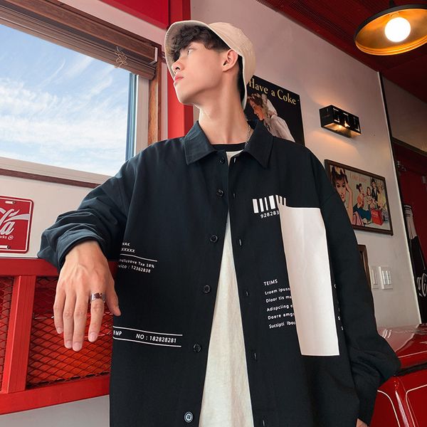 men's jackets hip hop streetwear punk rock casual black cargo man's shirt long sleeve released spring fall up78, Black;brown
men's jackets hip hop streetwear punk rock casual black cargo man's shirt long sleeve released spring fall up78, Black;brown