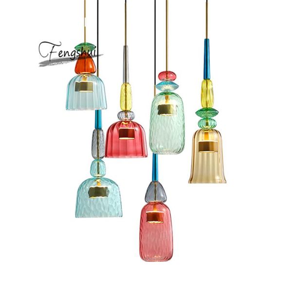 nordic macaron led glass pendant lights lighting bedroom living room interior loft modern pendant lamp restaurant indoor decor
nordic macaron led glass pendant lights lighting bedroom living room interior loft modern pendant lamp restaurant indoor decor
