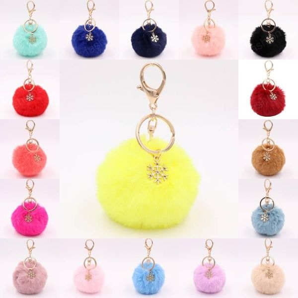 snowflake pompom keychain artificial fur fluffy ball faux fur key fobs fuzziness puff ball keyring pendant for girls women, Slivery;golden
snowflake pompom keychain artificial fur fluffy ball faux fur key fobs fuzziness puff ball keyring pendant for girls women, Slivery;golden