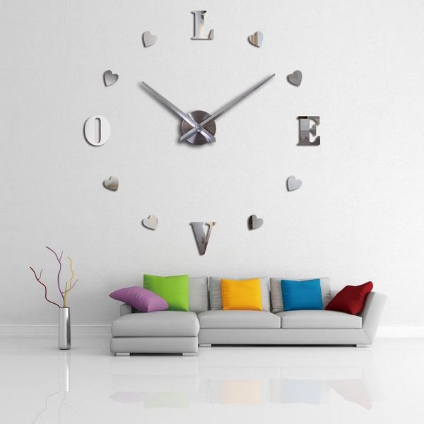 wall clocks mirror stickers clock acrylic watch creative love letter home living room decoration 3d diy black gold reloj pared
wall clocks mirror stickers clock acrylic watch creative love letter home living room decoration 3d diy black gold reloj pared