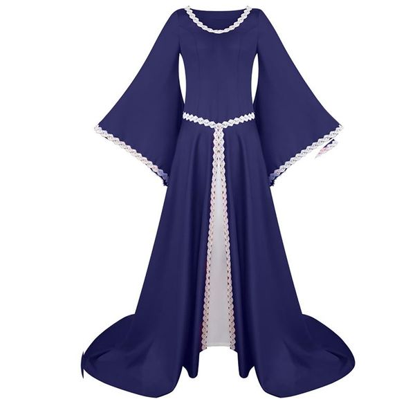casual dresses medieval retro gothiced court dress women hoodie square neck lace up flare sleeve large royal lady ball vestido, Black;gray
casual dresses medieval retro gothiced court dress women hoodie square neck lace up flare sleeve large royal lady ball vestido, Black;gray