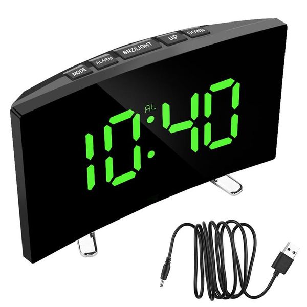 other clocks & accessories 7 inch curved dimmable mirror clock led screen digital alarm home decoration large number table for bedroom
other clocks & accessories 7 inch curved dimmable mirror clock led screen digital alarm home decoration large number table for bedroom
