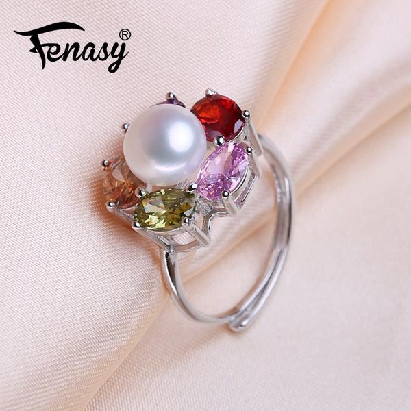 cluster rings fenasy natural freshwater pearl for women female bohemian colorful flower 925 sterling silver ring ruby jewelry, Golden;silver
cluster rings fenasy natural freshwater pearl for women female bohemian colorful flower 925 sterling silver ring ruby jewelry, Golden;silver