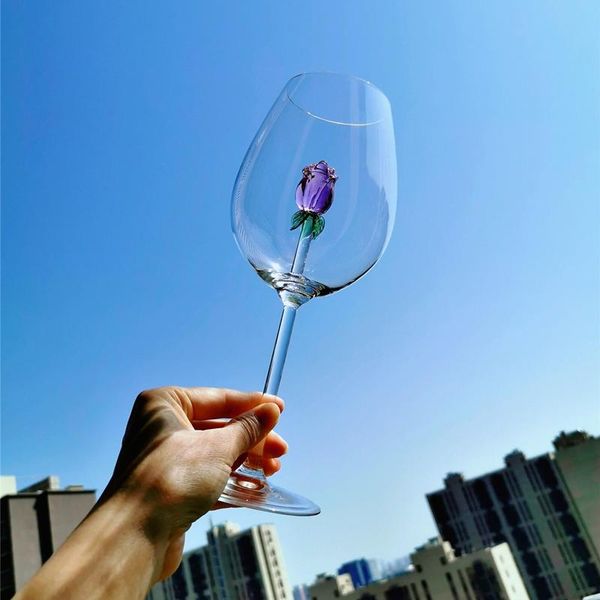 wine glasses europe creative transparent crystal glass cup rose decoration goblet champagne home party luxury drinkware wedding gifts
wine glasses europe creative transparent crystal glass cup rose decoration goblet champagne home party luxury drinkware wedding gifts