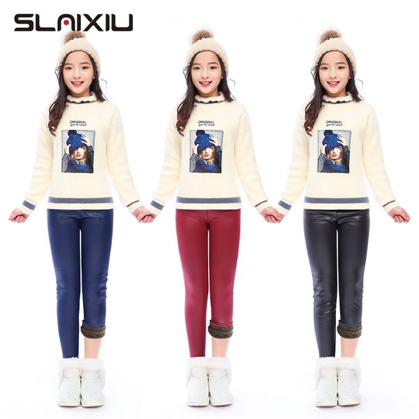 winter baby girls leggings kids girl warm thick plush mid elastic skinny full pencil pants children solid faux leather trousers 210303, Blue
winter baby girls leggings kids girl warm thick plush mid elastic skinny full pencil pants children solid faux leather trousers 210303, Blue