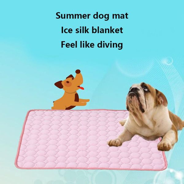 kennels & pens 2021 summer dog mat cooling pad for dogs cat blanket sofa breathable pet bed washable dog's car #a
kennels & pens 2021 summer dog mat cooling pad for dogs cat blanket sofa breathable pet bed washable dog's car #a