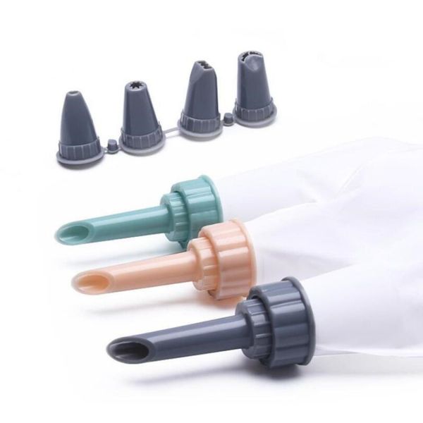 kitchen gadgets cream pastry bag baking accessories diy cake decorating grade pp reusable piping bags with 5 nozzles
kitchen gadgets cream pastry bag baking accessories diy cake decorating grade pp reusable piping bags with 5 nozzles