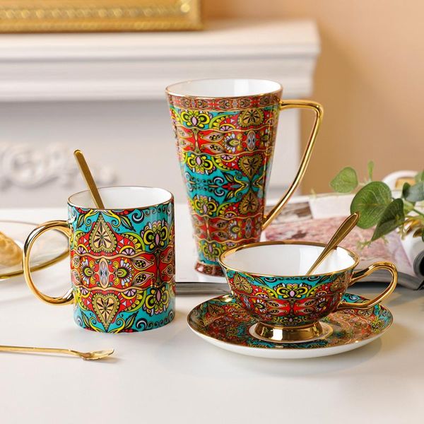 mugs luxury british bone china coffee mug saucer afternoon teacup tazas large capacity water cup drinking wedding gift home decor
mugs luxury british bone china coffee mug saucer afternoon teacup tazas large capacity water cup drinking wedding gift home decor