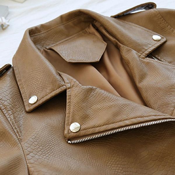 women's suits & blazers female faux belt slim jacket ftlzz khaki autumn coat biker streetwear spring women with leather outerwear moto, White;black
women's suits & blazers female faux belt slim jacket ftlzz khaki autumn coat biker streetwear spring women with leather outerwear moto, White;black