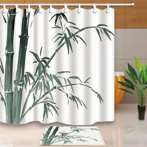 shower curtains bamboo with white background bathroom curtain polyester fabric waterproof and mildew proof 12 hooks
shower curtains bamboo with white background bathroom curtain polyester fabric waterproof and mildew proof 12 hooks