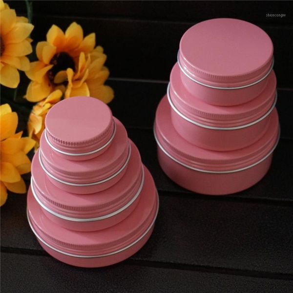 storage bottles & jars 15/30/50/60/80/100/150g pink round aluminum box metal tin diy cream refillable jar tea pot empty containers
storage bottles & jars 15/30/50/60/80/100/150g pink round aluminum box metal tin diy cream refillable jar tea pot empty containers