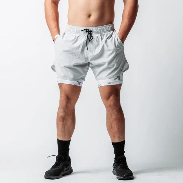 men's shorts sports combination running training quick-drying fitness casual basketball, White;black
men's shorts sports combination running training quick-drying fitness casual basketball, White;black
