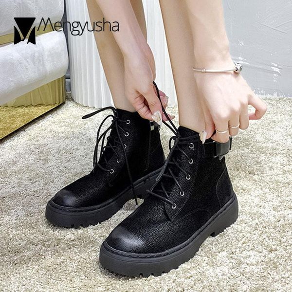 boots celebrity buckle band riding botas lace up winter women pu leather shoes thick heels round toe ankle short bottine femme, Black
boots celebrity buckle band riding botas lace up winter women pu leather shoes thick heels round toe ankle short bottine femme, Black