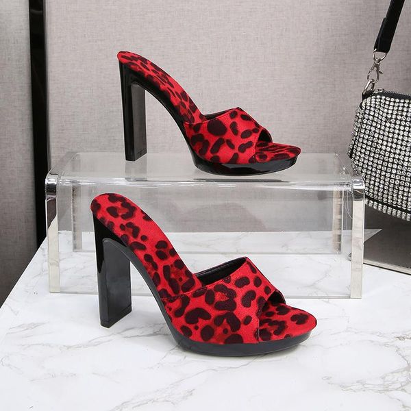 dress shoes nightclub party women pumps leopard print model slippers summer ladies 11cm super high heels open toe sexy, Black
dress shoes nightclub party women pumps leopard print model slippers summer ladies 11cm super high heels open toe sexy, Black