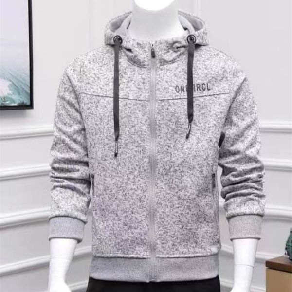 hoodies & sweatshirts autumn sportswear men's hooded cardigan sweater thickened knitted fashion casual singlet, Black
hoodies & sweatshirts autumn sportswear men's hooded cardigan sweater thickened knitted fashion casual singlet, Black