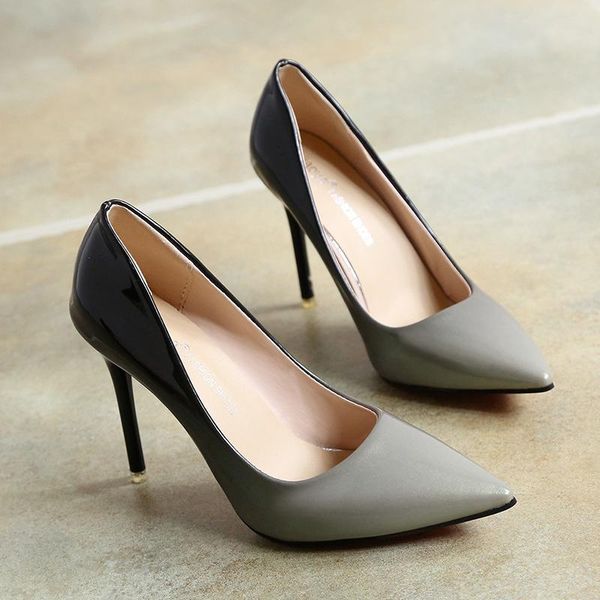 dress shoes women high heels pumps pointed toe luxury elegant lady overheight with ladies w32-18, Black
dress shoes women high heels pumps pointed toe luxury elegant lady overheight with ladies w32-18, Black