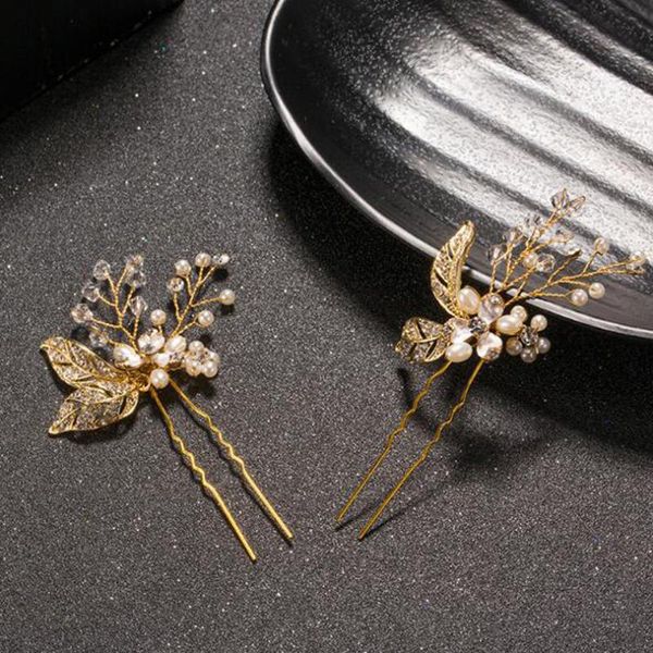 Hair Clips & Barrettes Vintage Gold Clear Pave Glass Crystals Hairpins Pearls Flower Wedding Pin Copper Wire Bridal Stickers Accessories, Golden;silver
Hair Clips & Barrettes Vintage Gold Clear Pave Glass Crystals Hairpins Pearls Flower Wedding Pin Copper Wire Bridal Stickers Accessories, Golden;silver