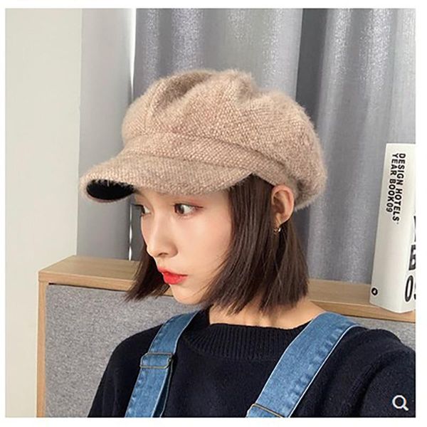 stingy brim hats berets for women's spring autumn sunhat beret female navy hat fashion casual octagonal retro peaked cap send girlfrien, Blue;gray
stingy brim hats berets for women's spring autumn sunhat beret female navy hat fashion casual octagonal retro peaked cap send girlfrien, Blue;gray