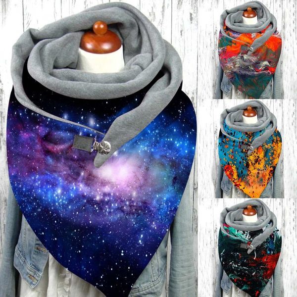 2021 winter fashion shawls women multicolor print button soft wrap casual warm scarves shawls book bib, Blue;gray
2021 winter fashion shawls women multicolor print button soft wrap casual warm scarves shawls book bib, Blue;gray