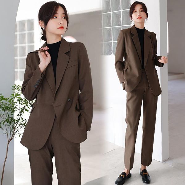 women's two piece pants office lady classic set for women vintage long sleeve blazer+high waist straight leg setup outfits, White
women's two piece pants office lady classic set for women vintage long sleeve blazer+high waist straight leg setup outfits, White