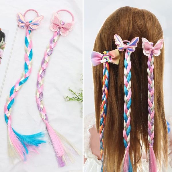 hair accessories holiday dress up wig braids braided rope headwear child ring, Slivery;white
hair accessories holiday dress up wig braids braided rope headwear child ring, Slivery;white