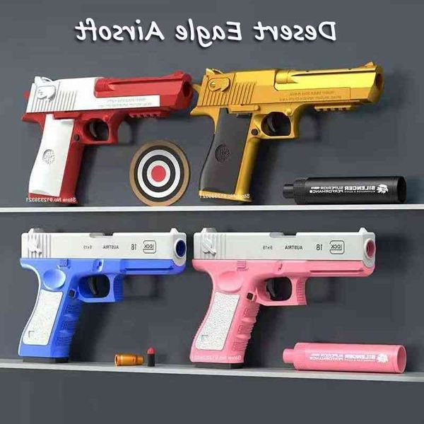 5444desert eagle pistol gun toys shell throwing eva foam darts bullet handgun outdoor soft paintball bolt action glock m1911 airsoft
5444desert eagle pistol gun toys shell throwing eva foam darts bullet handgun outdoor soft paintball bolt action glock m1911 airsoft