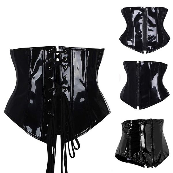 belts gothic corset women underbust waist lady leather tightening adjustable elastic bandage shapewear plus size, Black;brown
belts gothic corset women underbust waist lady leather tightening adjustable elastic bandage shapewear plus size, Black;brown