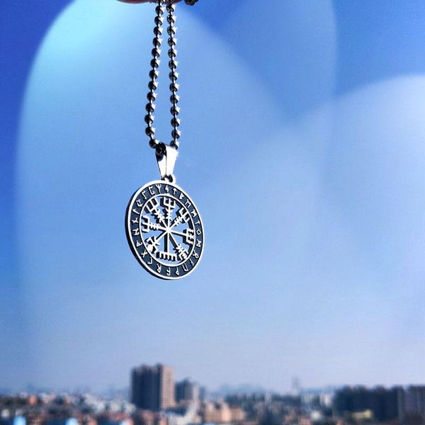 pendant necklaces beier 316l stainless viking icelandic vegvisir helmet horror in runic circle magical staves compass rune amulet lp545, Silver
pendant necklaces beier 316l stainless viking icelandic vegvisir helmet horror in runic circle magical staves compass rune amulet lp545, Silver