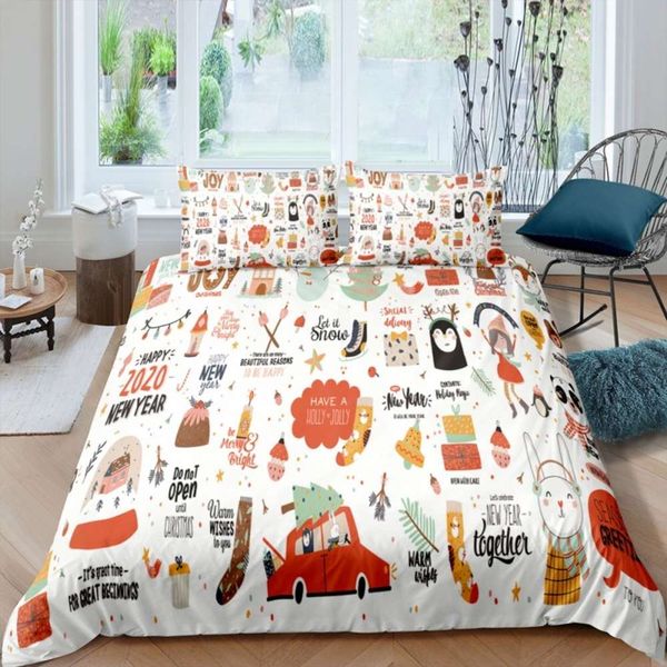 3d merry christmas duvet cover cartoon fox deer bedding sets snowflake christmas tree print holiday bed cover soft home textil
3d merry christmas duvet cover cartoon fox deer bedding sets snowflake christmas tree print holiday bed cover soft home textil